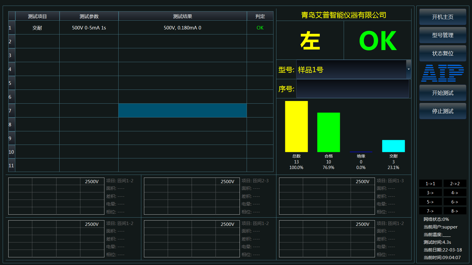 電機定子搭線垂線測試設備測試界面-艾普智能.png